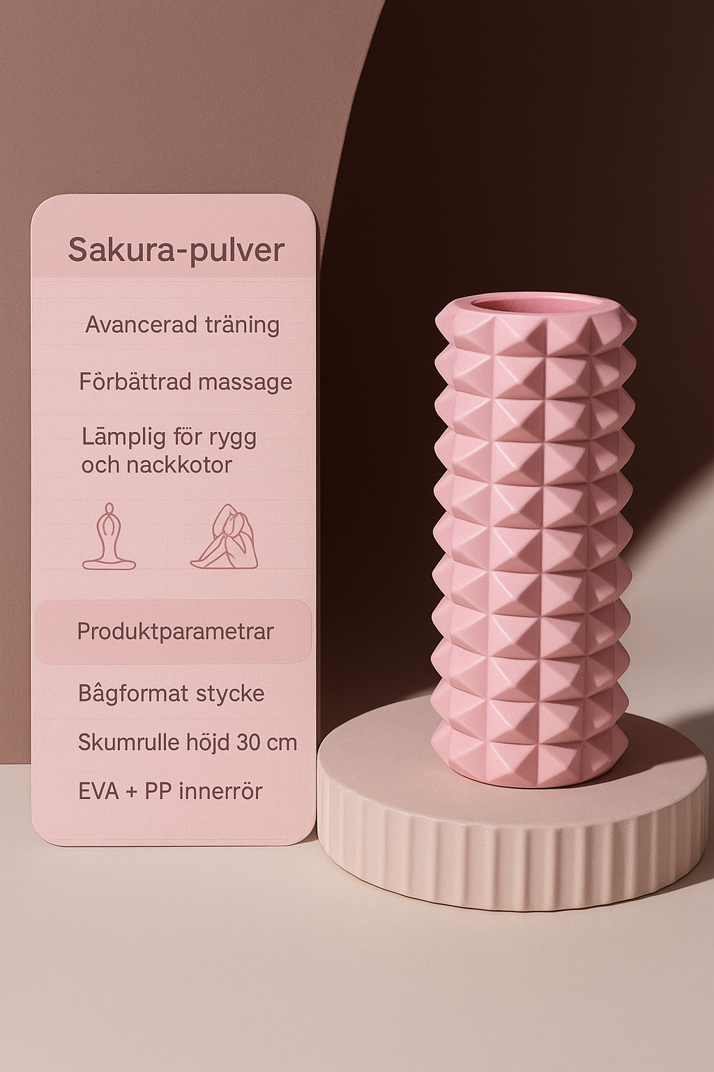 Massage Foam Roller – För återhämtning och muskelavslappning